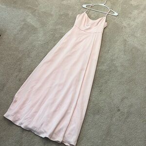 Pink maxi dress